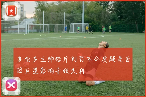 多伦多主帅怒斥判罚不公质疑是否因巨星影响导致失利